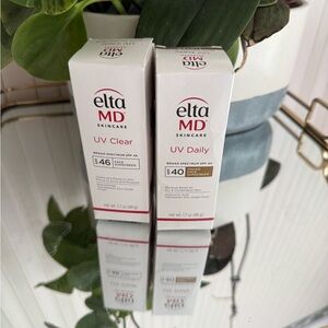 EltaMD Skincare UV Clear and UV Daily Sunscreen Set